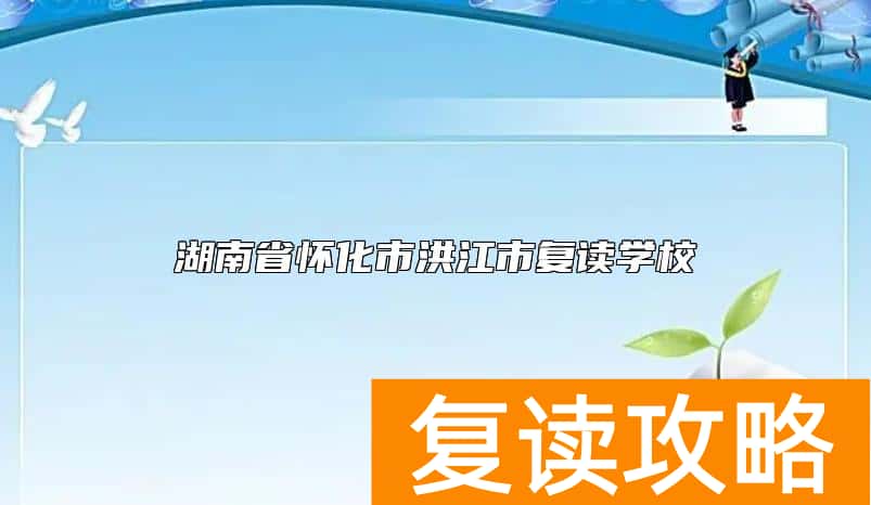 湖南省怀化市洪江市复读学校